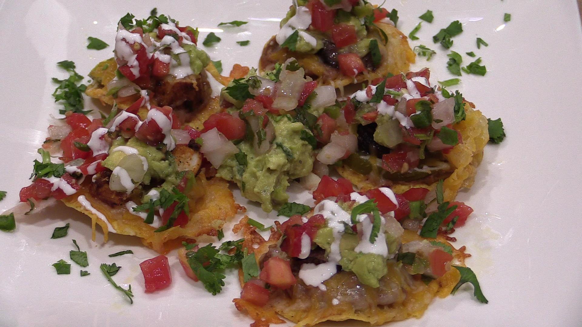 hanger steak nachos